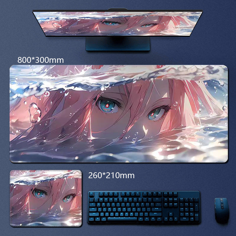 Custom Gaming Mouse Pad with Anime Pattern Desk Mat