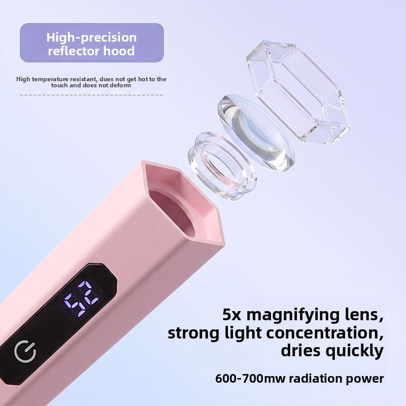 Nail lamp charging power storage light therapy lamp nail baking lamp