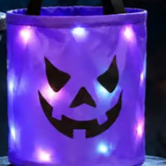 Reusable Halloween LED Candy Bucket