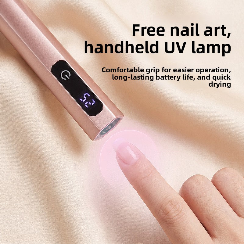 Nail lamp charging power storage light therapy lamp nail baking lamp