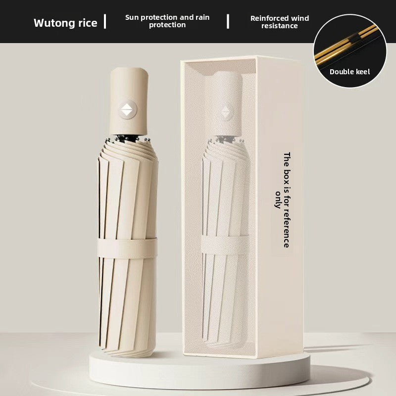 Automatic 24-hour umbrella for rain and sunshine