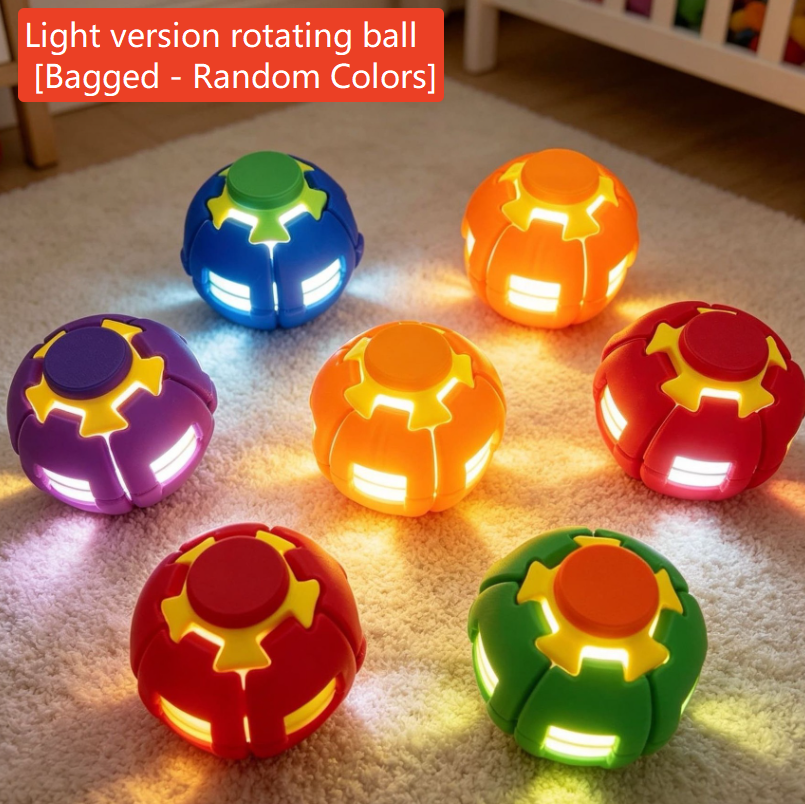 Press and Spin Stress Relief Ball Finger Gyro Educational Toy