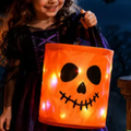 Reusable Halloween LED Candy Bucket