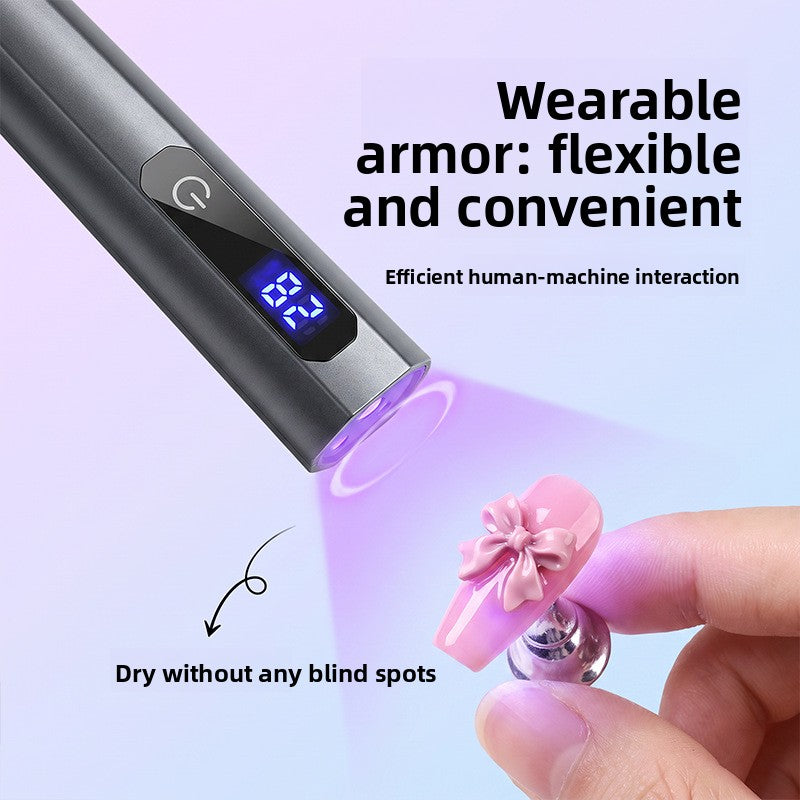 Nail lamp charging power storage light therapy lamp nail baking lamp