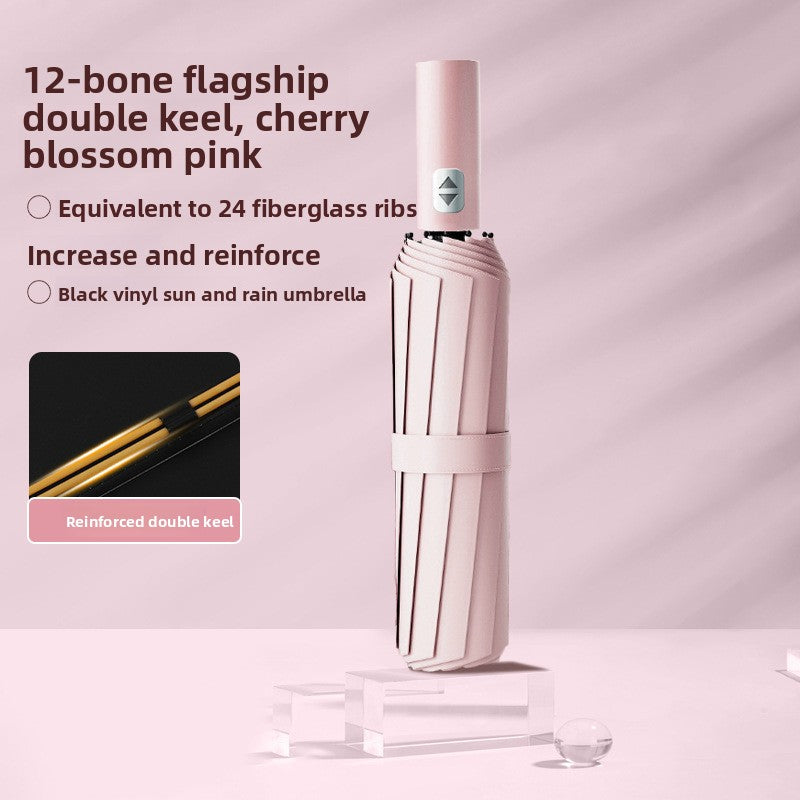 Automatic 24-hour umbrella for rain and sunshine