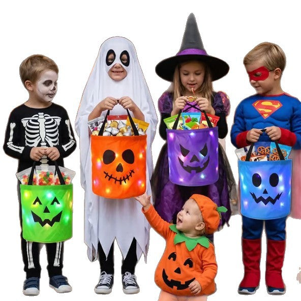 Reusable Halloween LED Candy Bucket