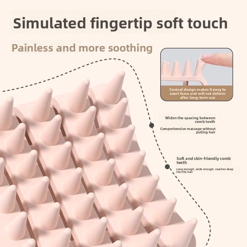 Silicone Scalp Massage Comb