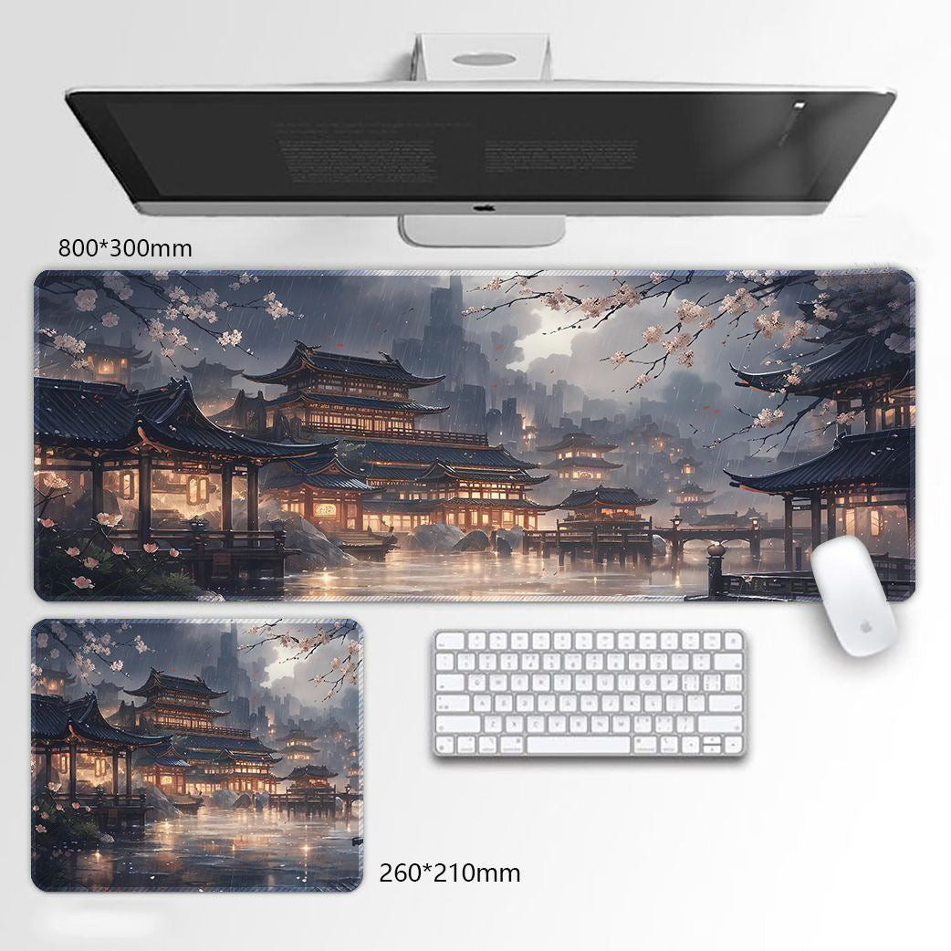 Custom Gaming Mouse Pad with Anime Pattern Desk Mat