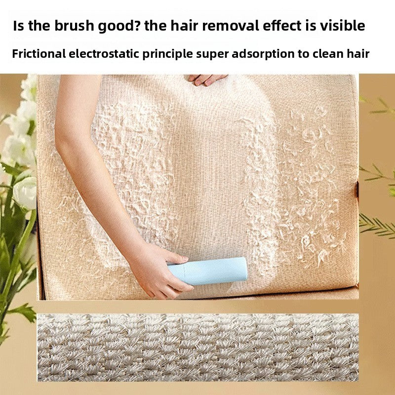 Rotary drum type pet hair remover