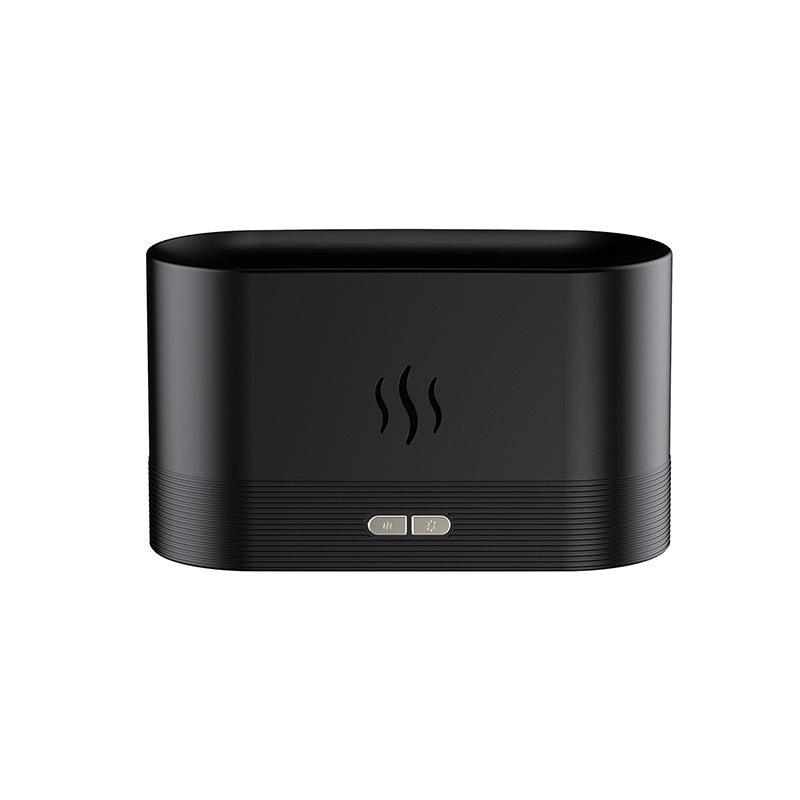 3D Simulated Flame Aromatherapy Humidifier