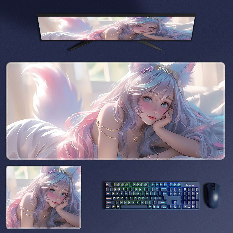 Custom Gaming Mouse Pad with Anime Pattern Desk Mat