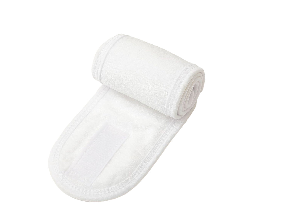 Adjustable Velcro Headband for Sports and Skincare