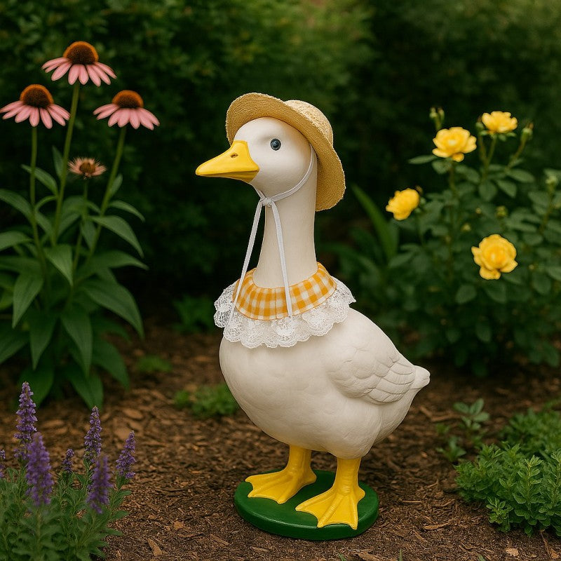 Porch Goose Pet Costume Hat and Bandana Set