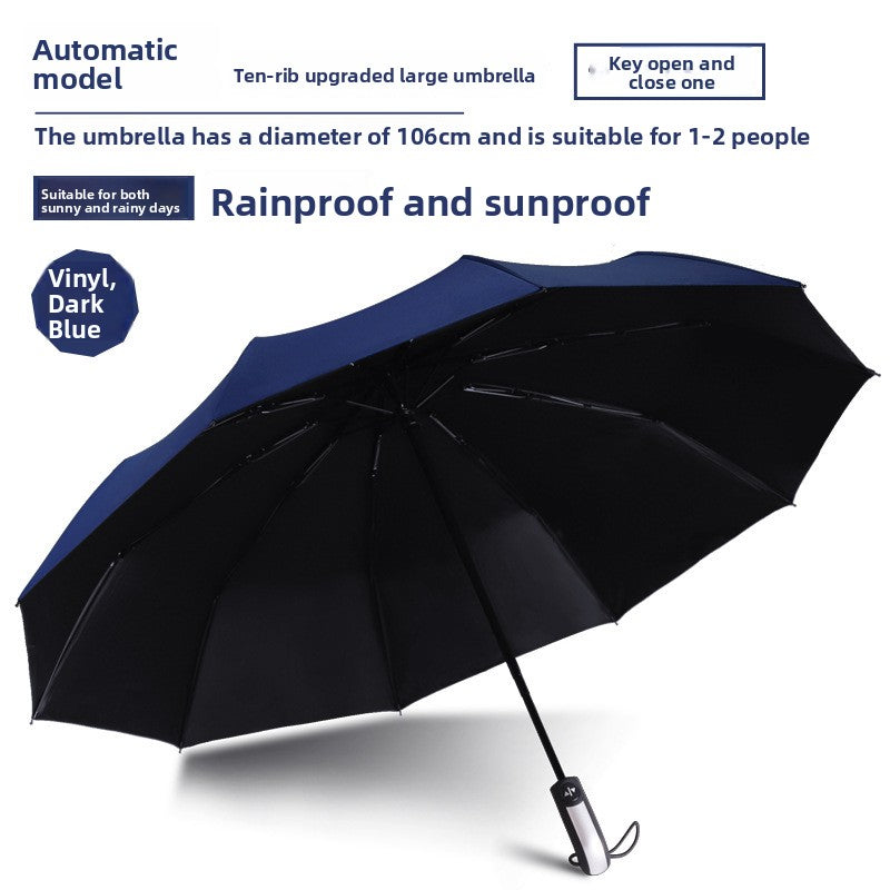 Automatic 24-hour umbrella for rain and sunshine