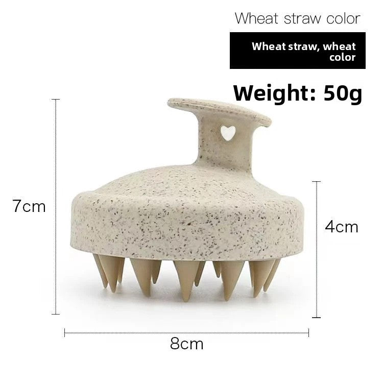 Silicone Hair Massage Shampoo Brush