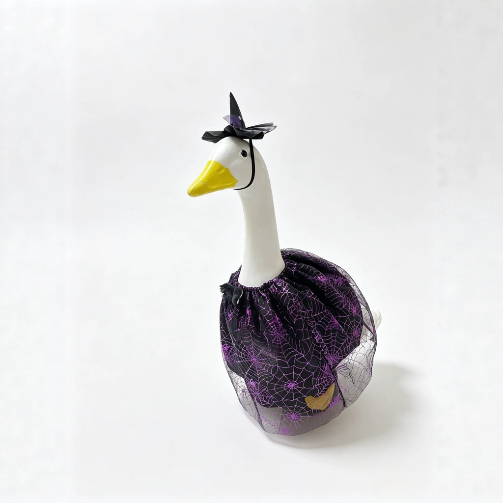 Porch Goose Doll Decoration Skirt