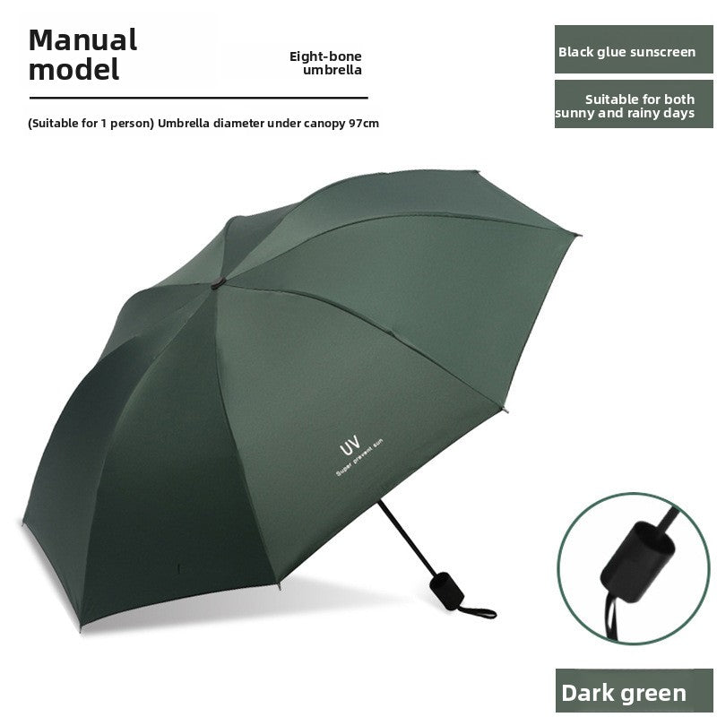 Automatic 24-hour umbrella for rain and sunshine