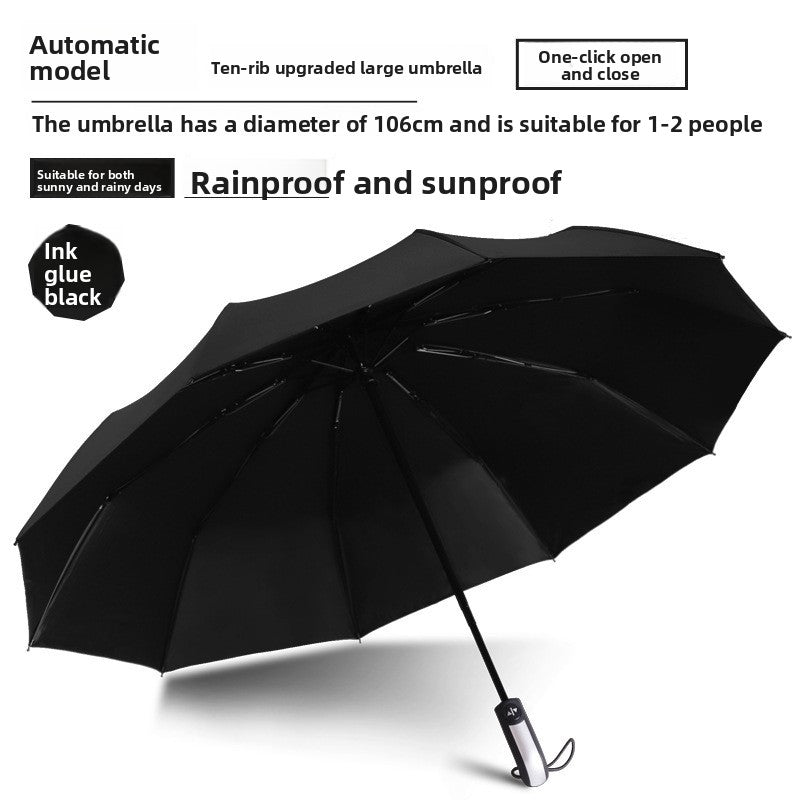 Automatic 24-hour umbrella for rain and sunshine