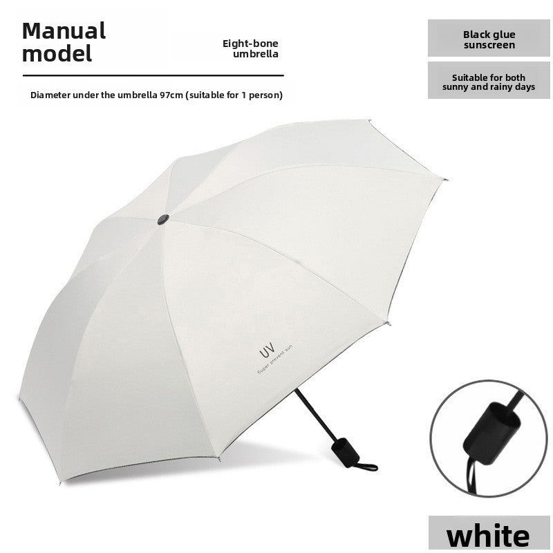 Automatic 24-hour umbrella for rain and sunshine