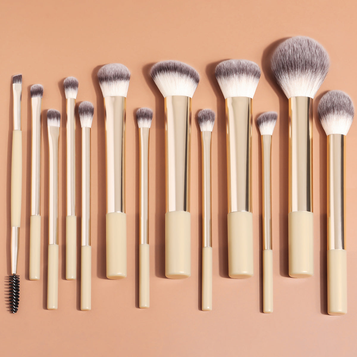 13-Piece Makeup Brush Set with Storage Bag
